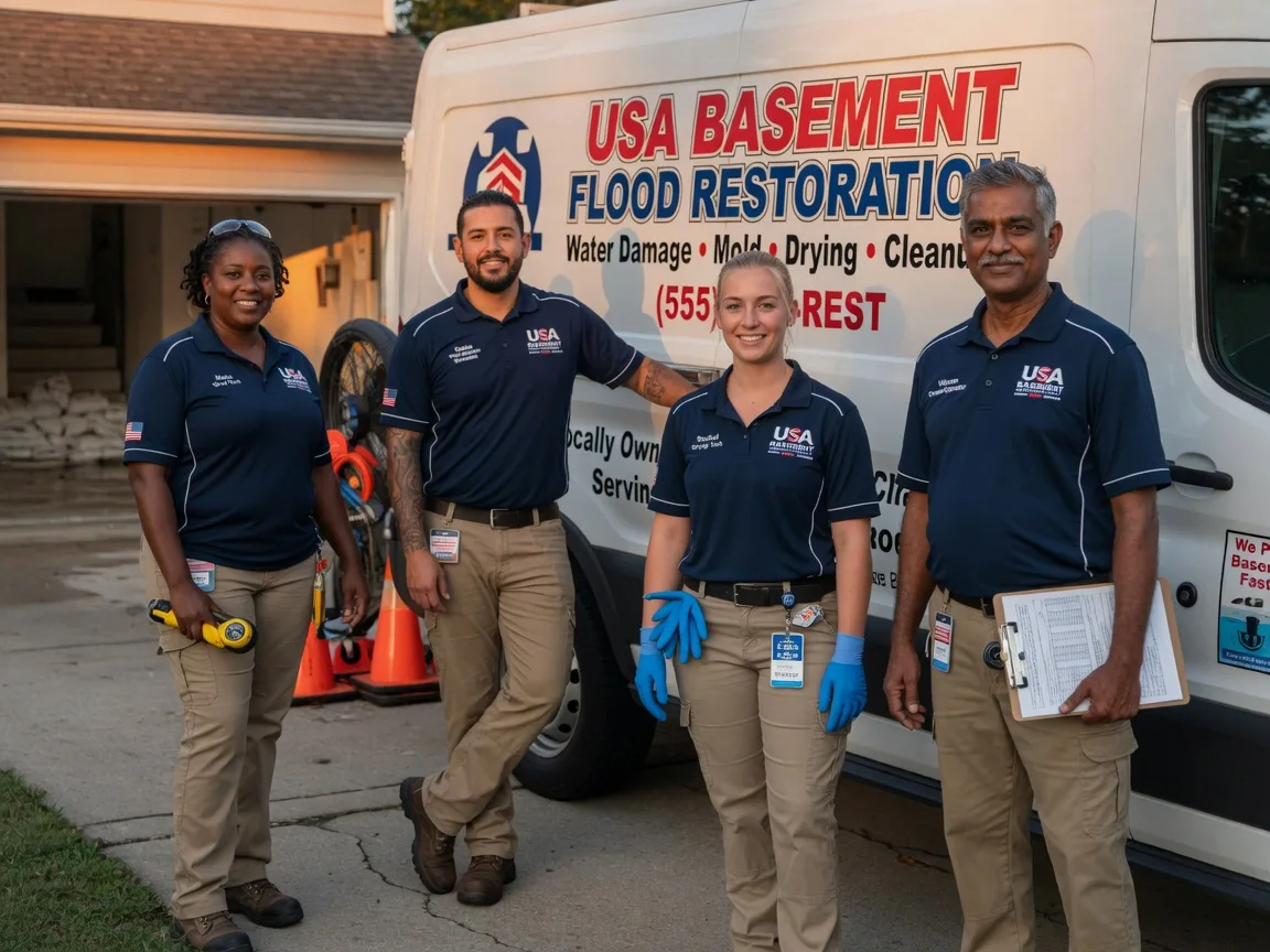 Basement Flood Cleanup company in Adena, OH