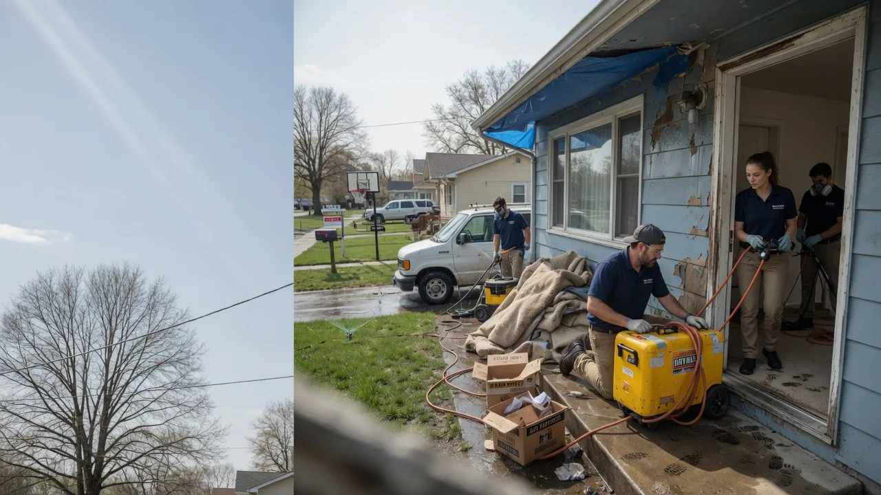 Basement Flood Cleanup in Adena, OH near me